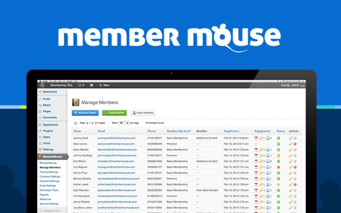 WP Member Mouse