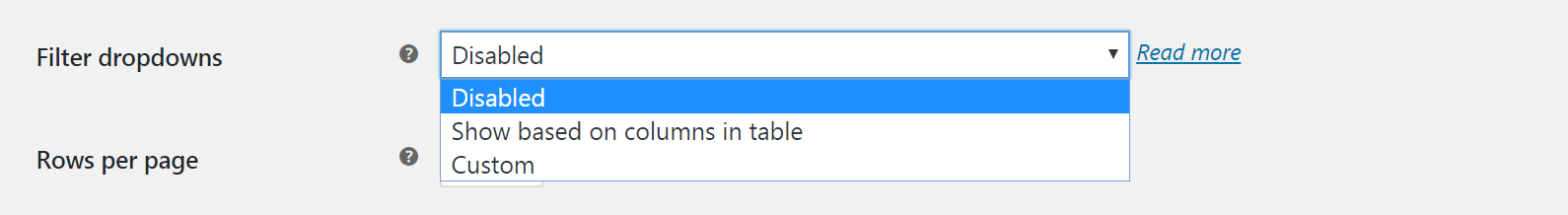 WooCommerce Product Table Filters