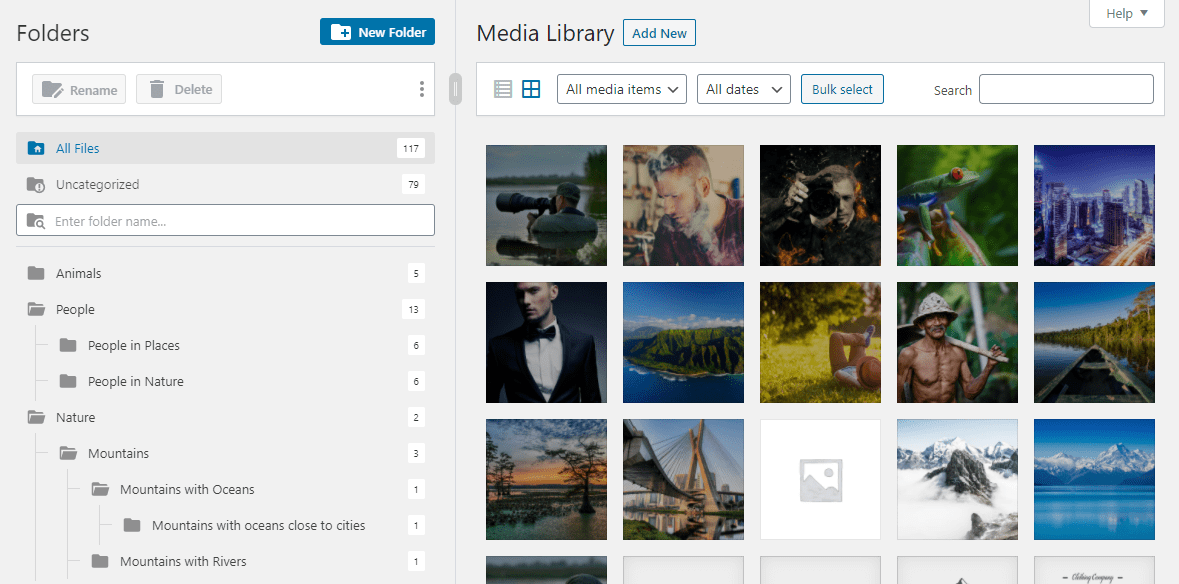 FileBird - Unlimited Folders and Subfolders