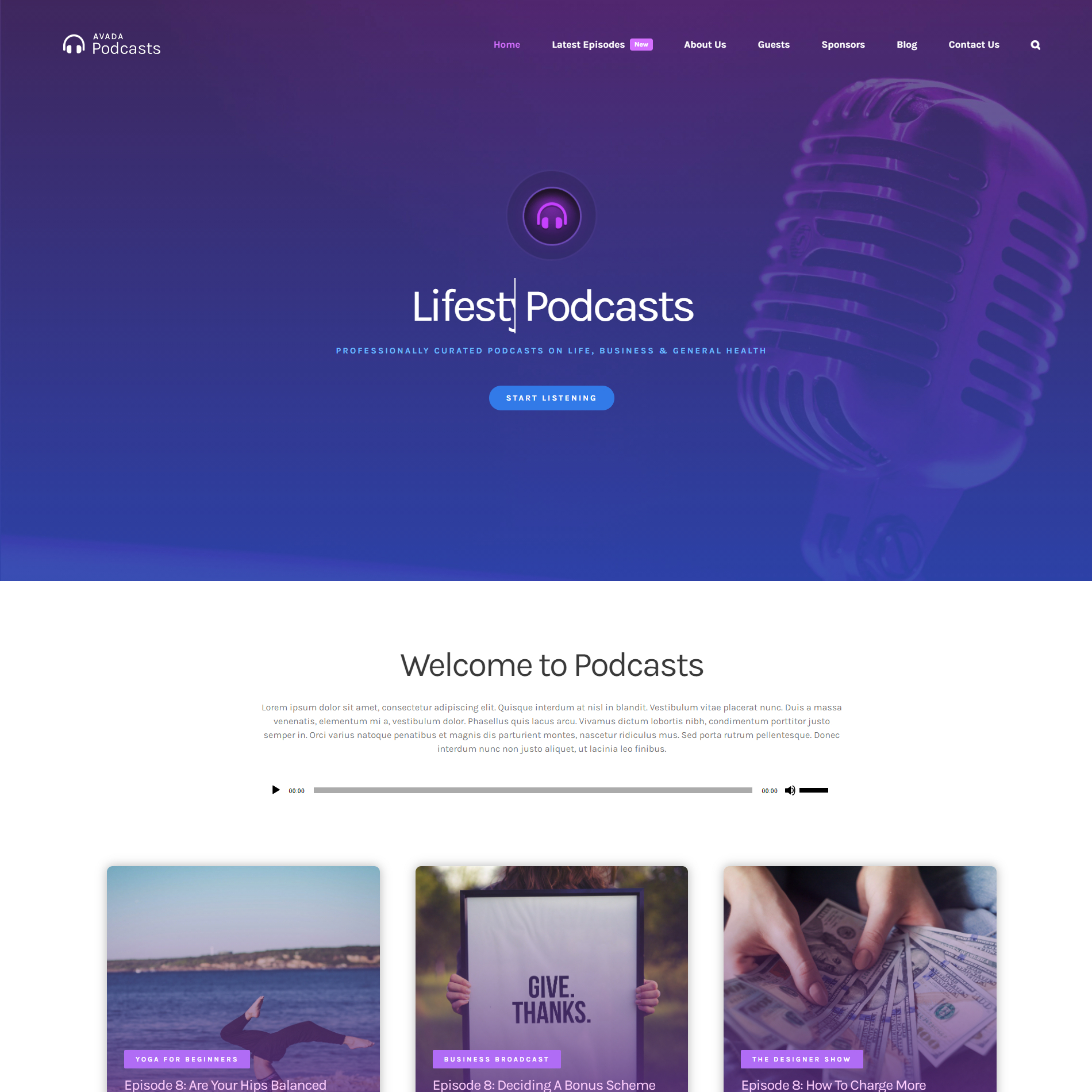 Avada Podcast