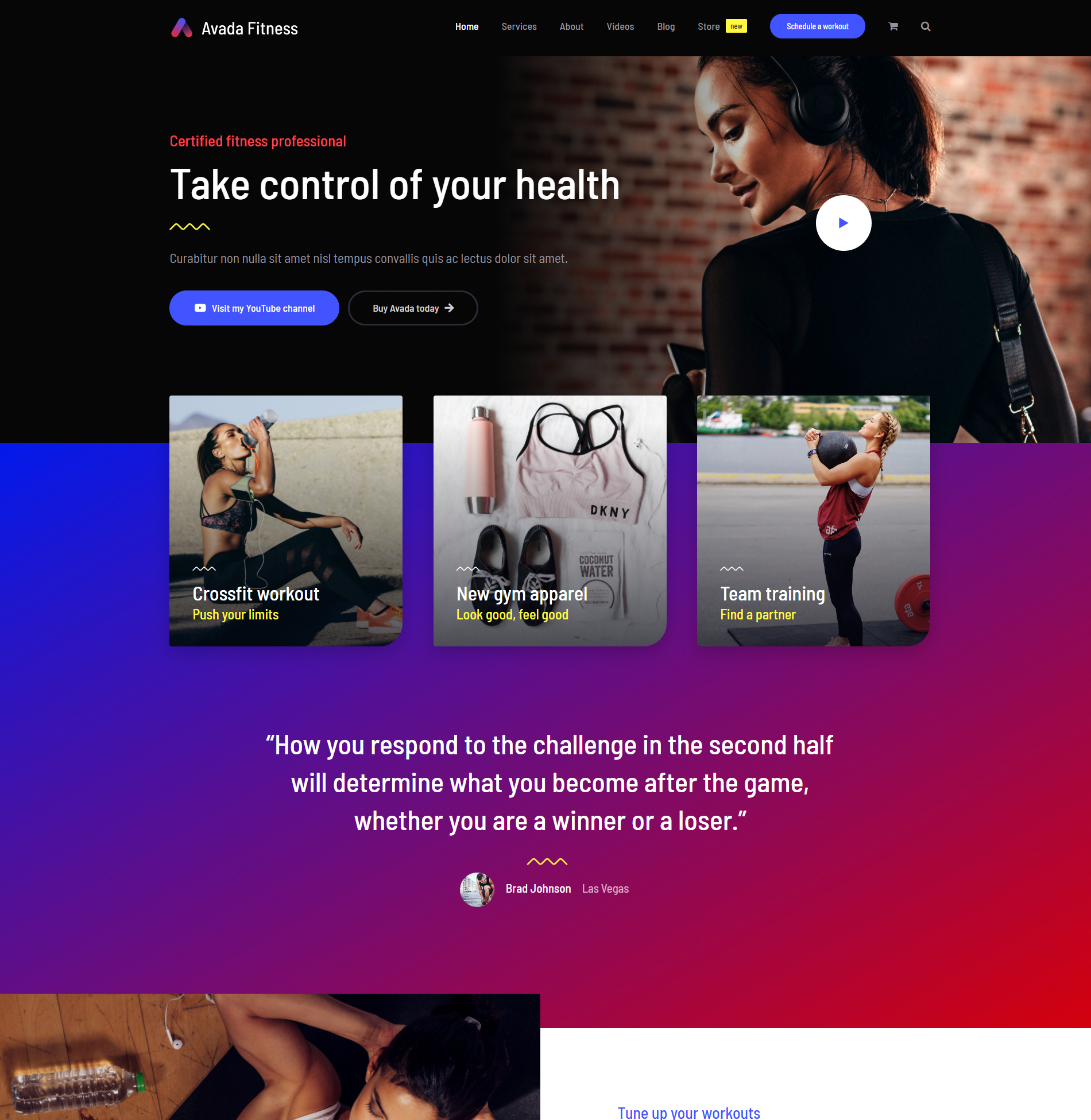 Avada Fitness Featured