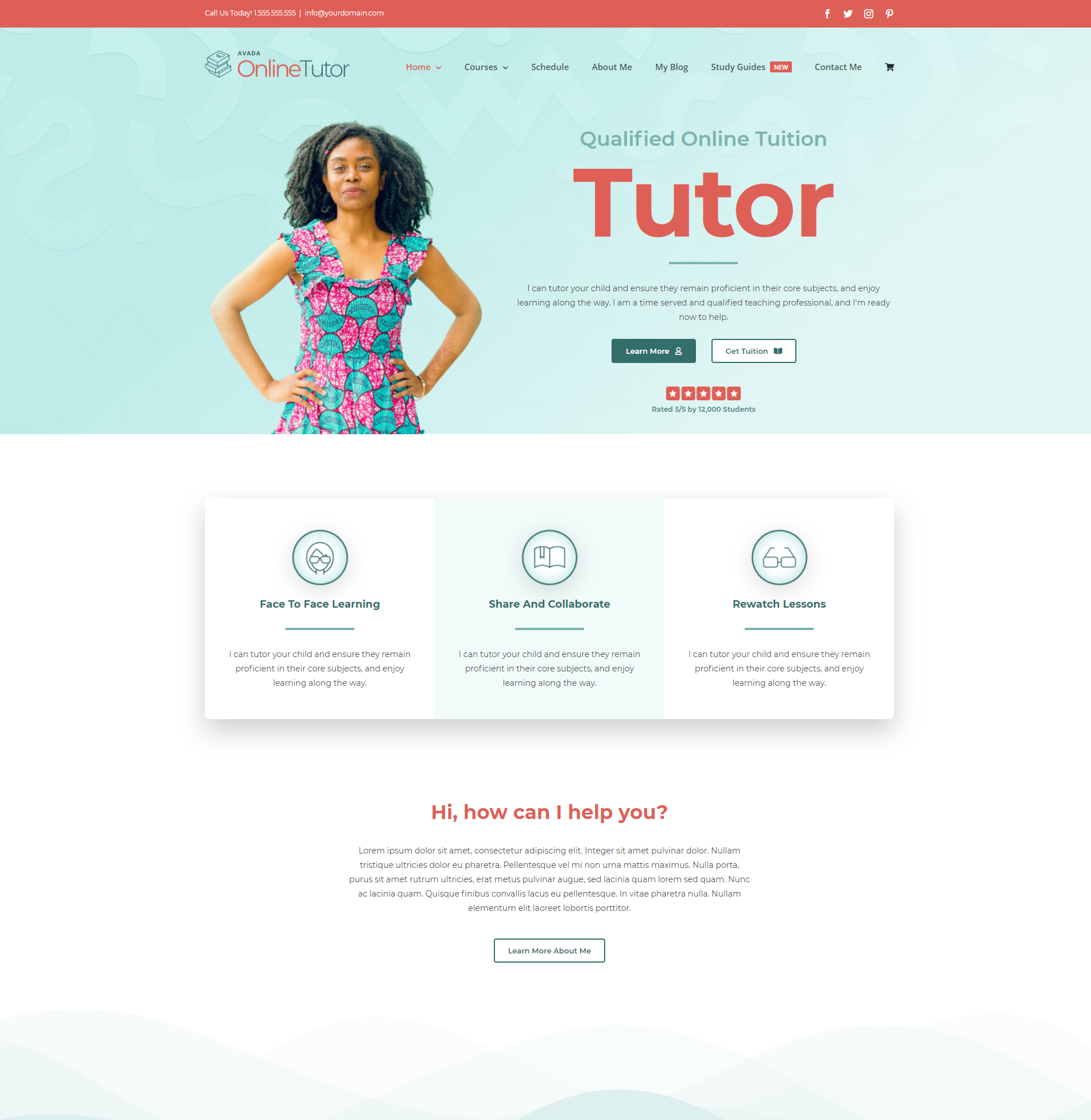 Avada Online Tutor Featured