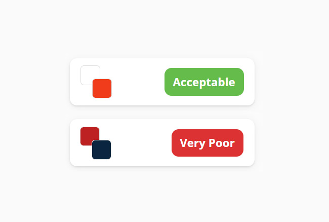Color Accessibility Recommendations