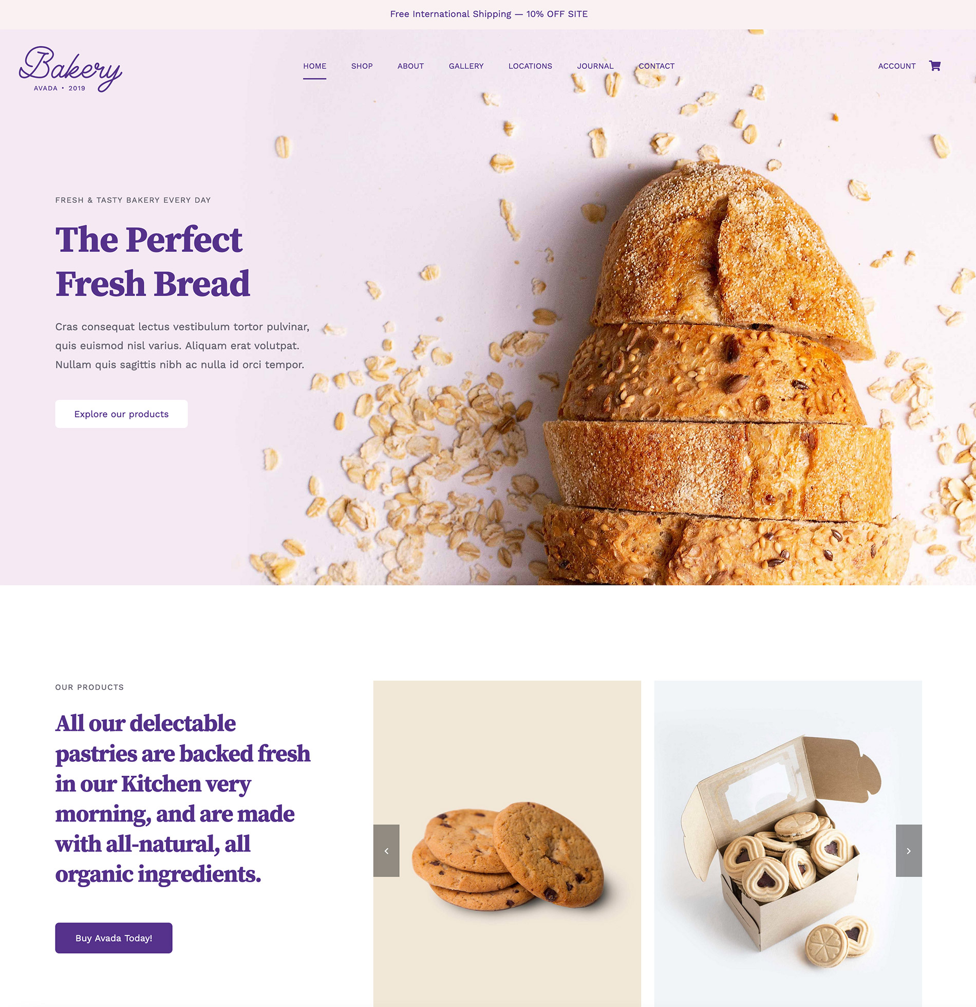 Avada Bakery
