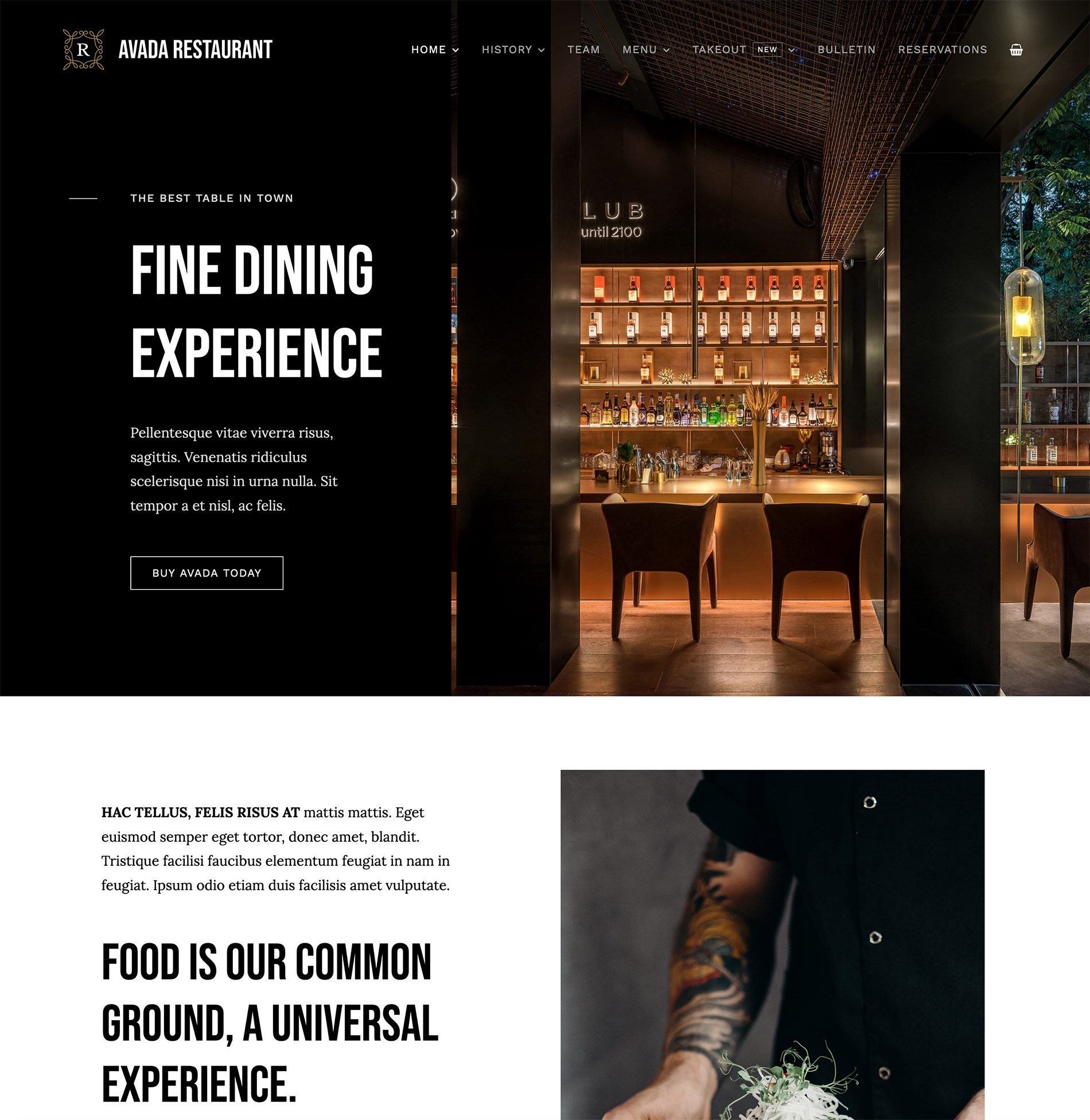 Avada Restaurant