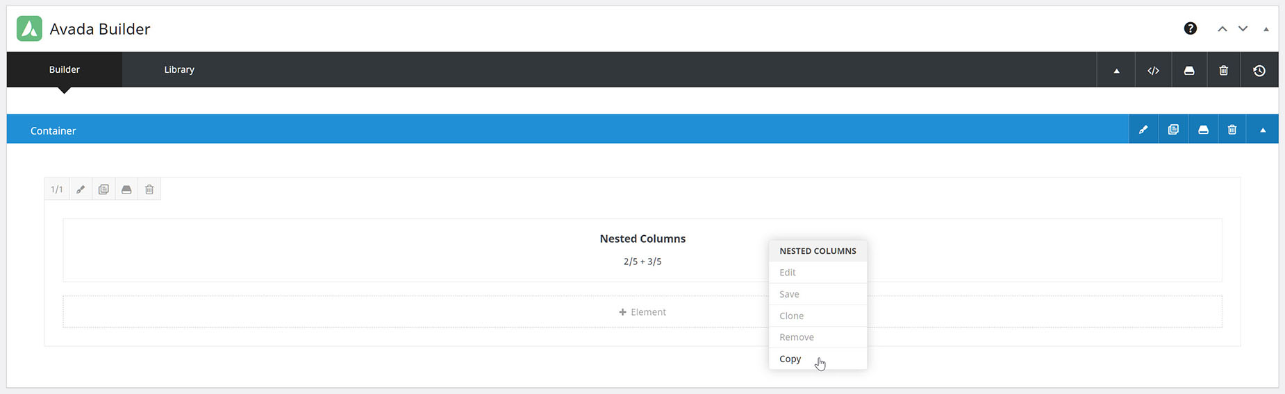 Copying A Nested Column