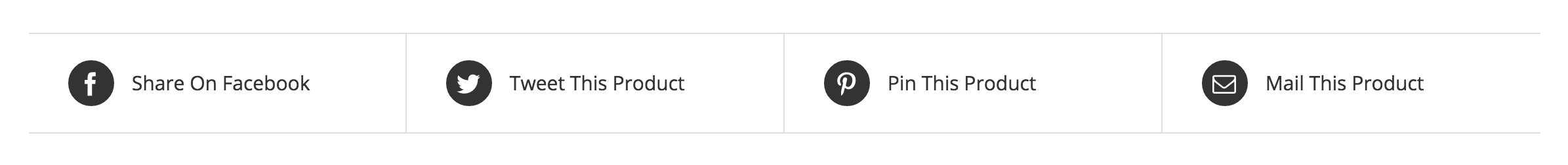 Social Sharing Icons