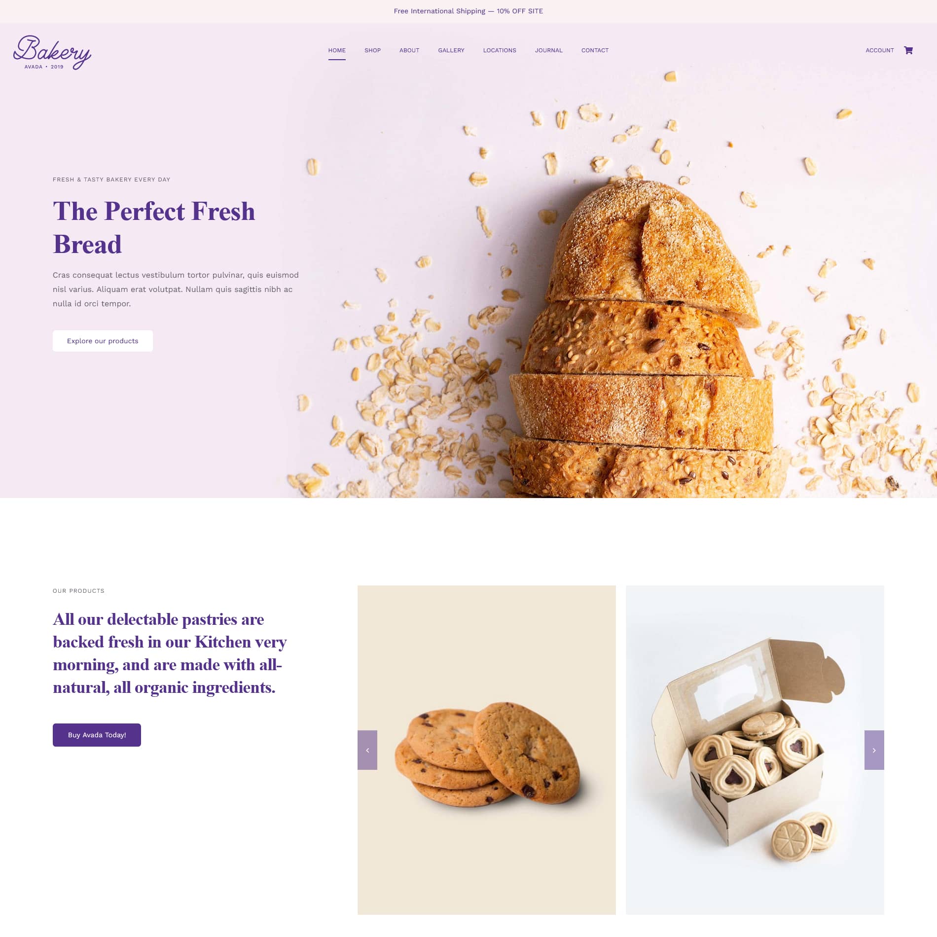 Avada Bakery