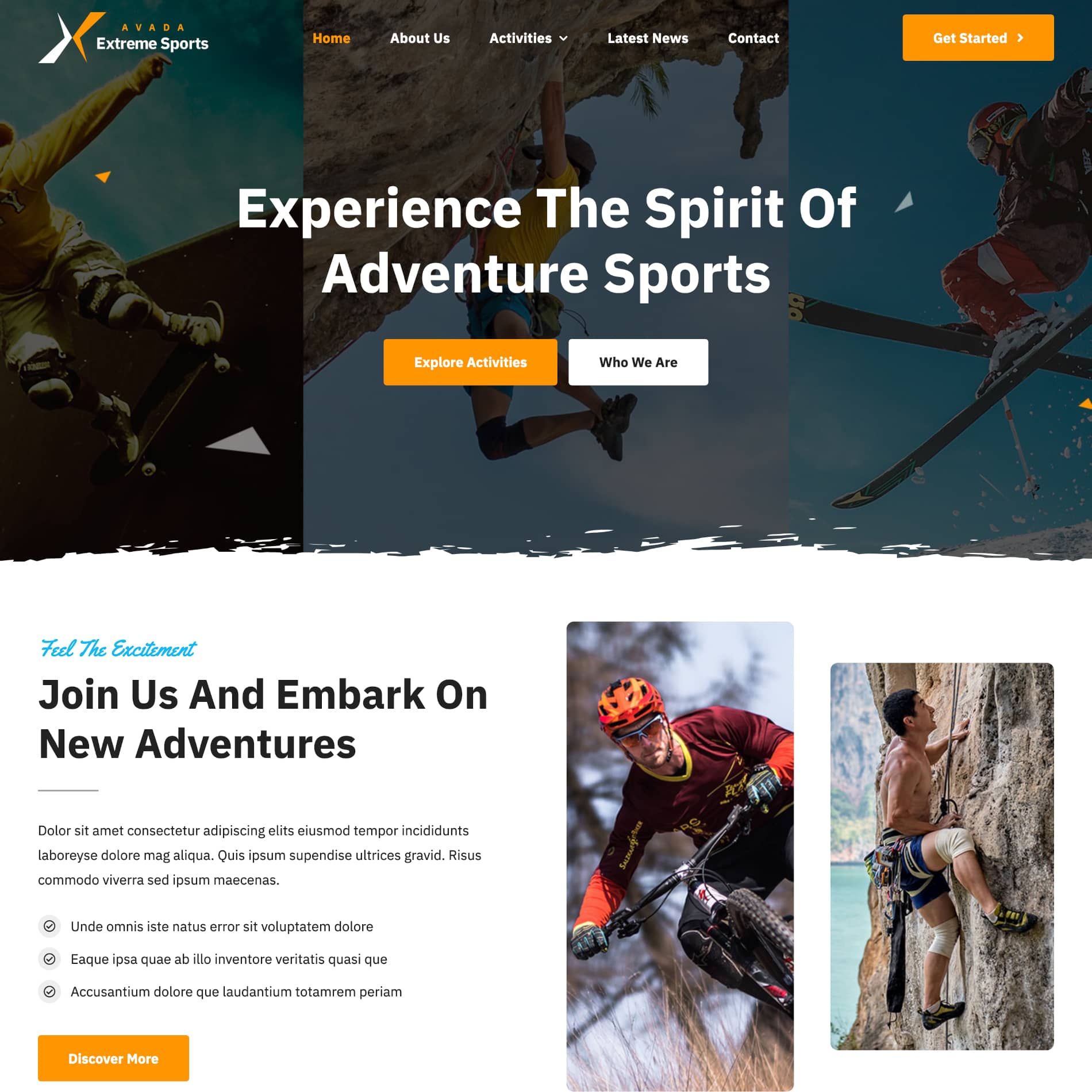 Avada Extreme Sports