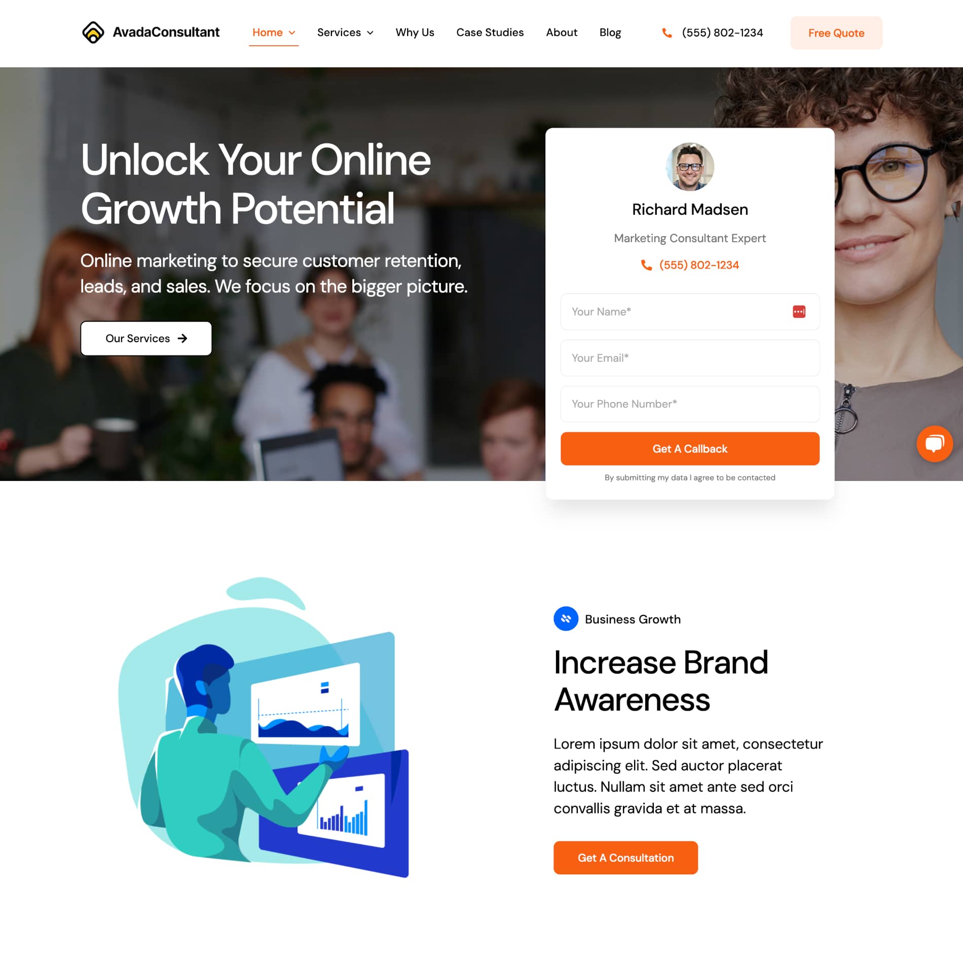 Avada Marketing Consultant