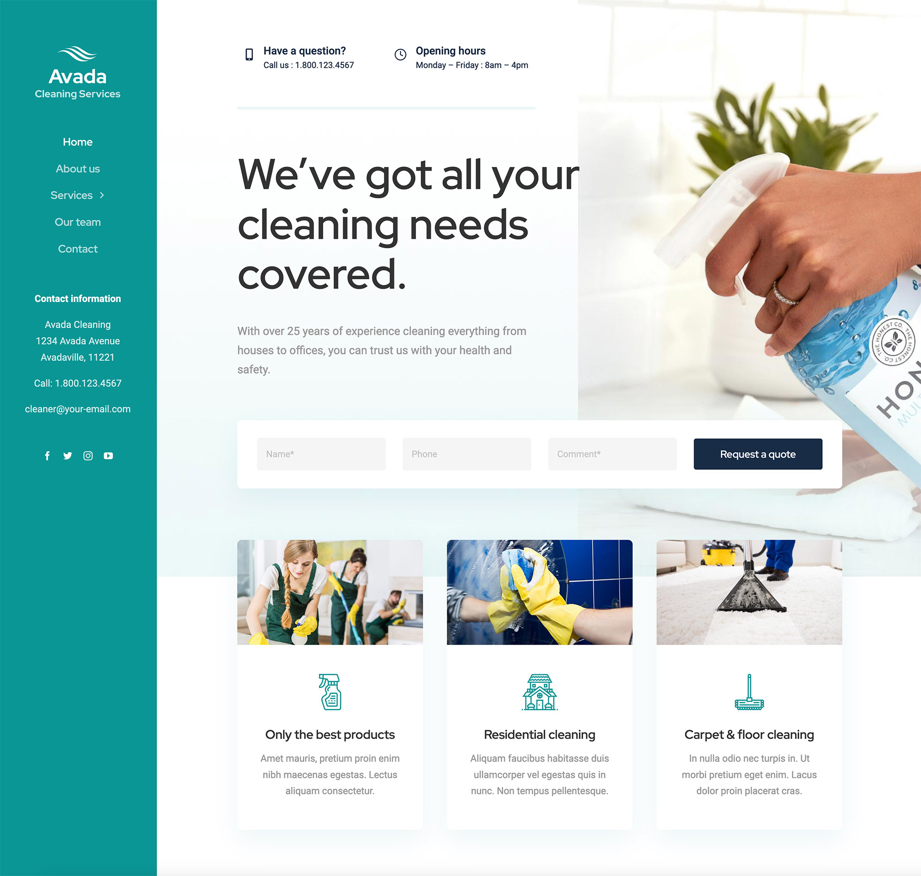 Avada Cleaning Services