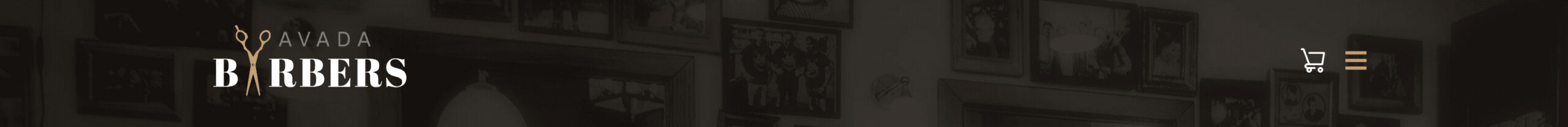 Avada Barber Shop Header